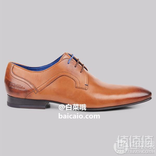 限UK7码，Ted Baker 泰德·贝克 Pelton 男士真皮正装鞋 Prime会员免费直邮含税到手293元