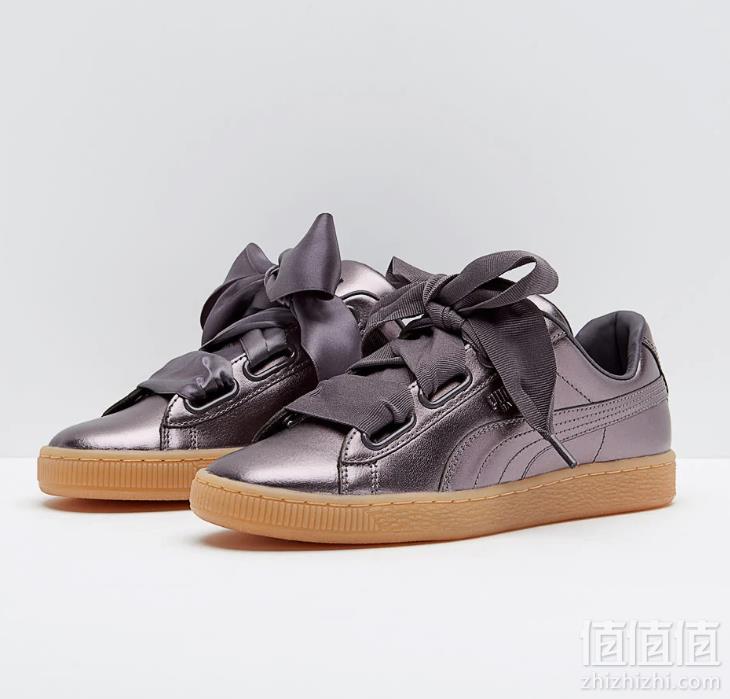 限尺码，PUMA 彪马 Basket Heart 蝴蝶结板鞋 Prime会员免费直邮到手309.21元