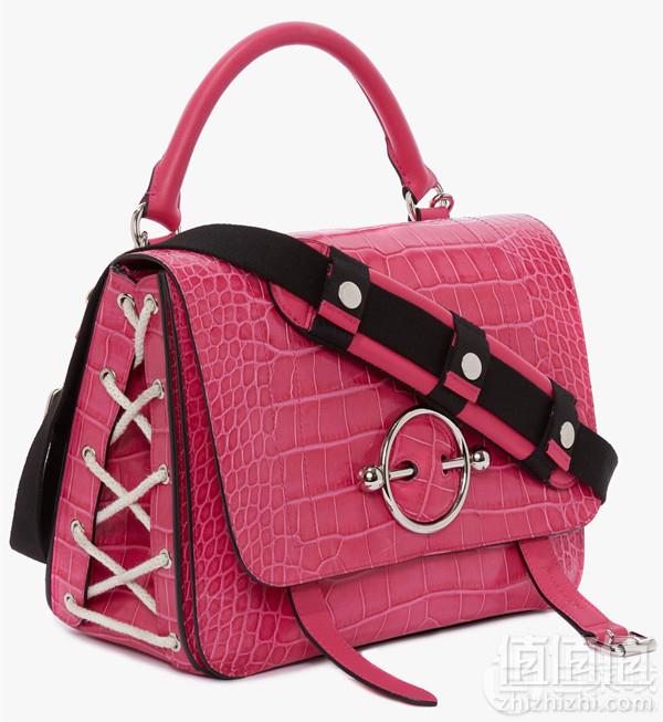 JW Anderson Disc 女士大号鳄鱼纹斜挎包 2色 3折免费直邮到手新低5699元