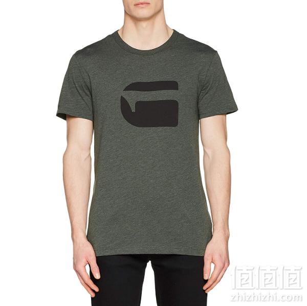 限M码，G-Star Raw 男士圆领短袖T恤 Prime会员凑单免费直邮含税到手116元