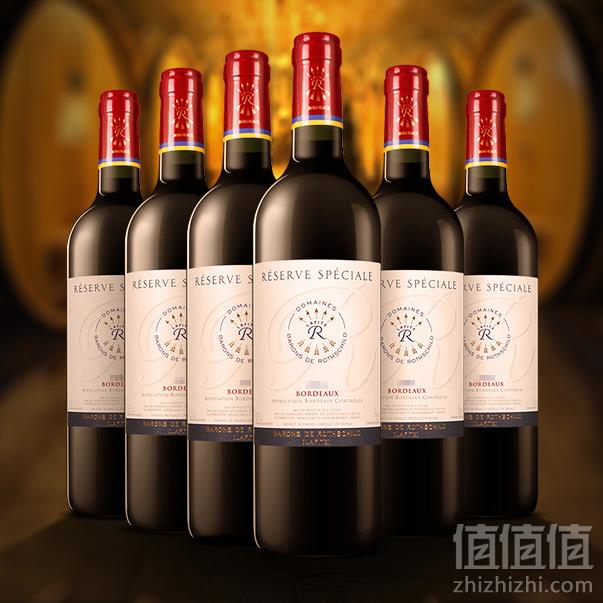 LAFITE 拉菲 特藏 波尔多红葡萄酒 750ml*6瓶508元包邮（双重优惠）