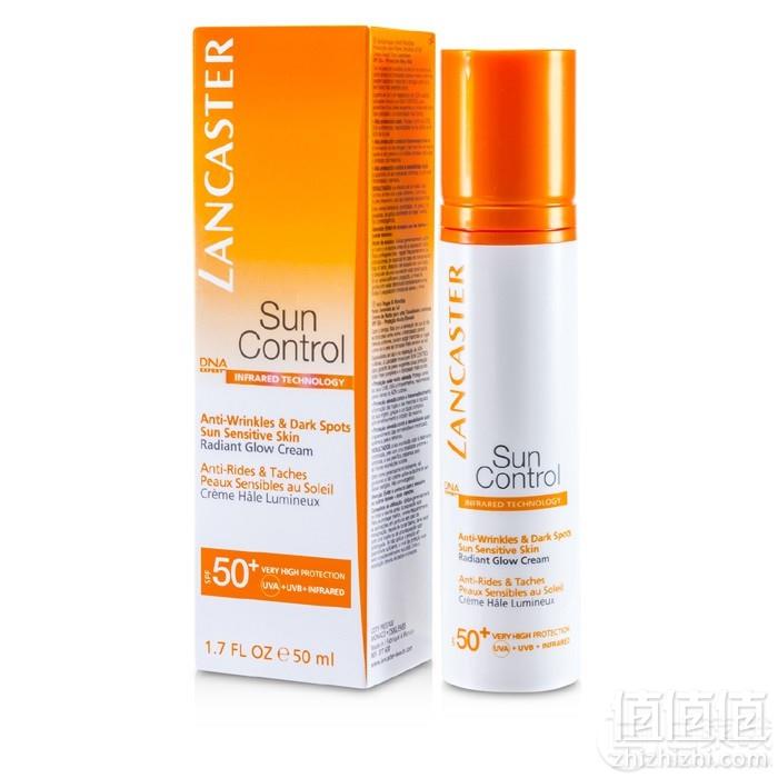 国内￥380，Lancaster 兰嘉丝汀  悦阳青春无限好淡斑亮颜防晒霜50ml SPF50 €19.94凑单免费直邮到手152元