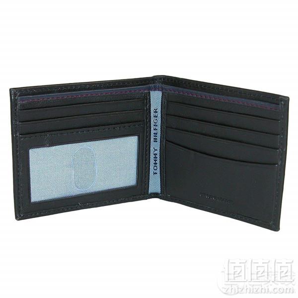 限Prime会员，Tommy Hilfiger 汤米·希尔费格 男士两折真皮钱包31TL13X008新低92.55元包邮（下单立减）