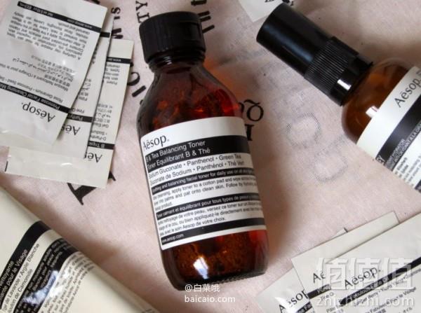 AESOP 伊索 维他命B与绿茶茶平衡调理液 200ml £28.86（£37 额外78折）凑单直邮到手￥255 国内￥515