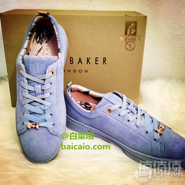 限US7码，Ted Baker 泰德·贝克 Kellei 女士休闲板鞋 Prime会员免费直邮含税到手363元