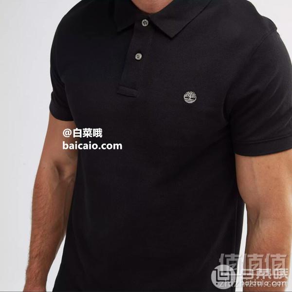 限S码，Timberland 添柏岚 Millers River 男士纯棉Polo衫 Prime会员凑单免费直邮含税到手新低145元