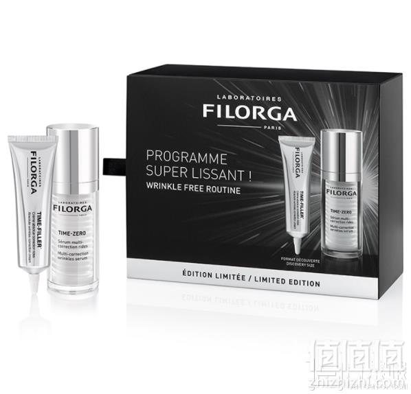 15点前，FILORGA 菲洛嘉 祛皱抗衰老两件套装（零时光精华液30ml+逆龄面霜30ml）新低£41.25凑单免费直邮到手368元（需用码）