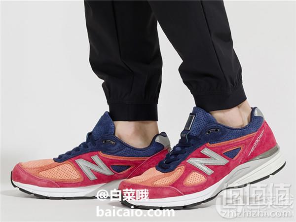 精选商品满享8折，New Balance 新百伦 美产 990V4 男款第四代总统慢跑鞋 .99到手约640元（需用码）