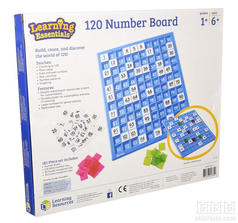 Learning Resources 120数字板 Prime会员免费直邮到手183元
