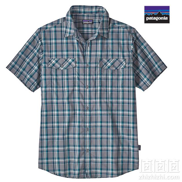 限S码，Patagonia 巴塔哥尼亚 男士短袖衬衫 4.8折 .99到手290元
