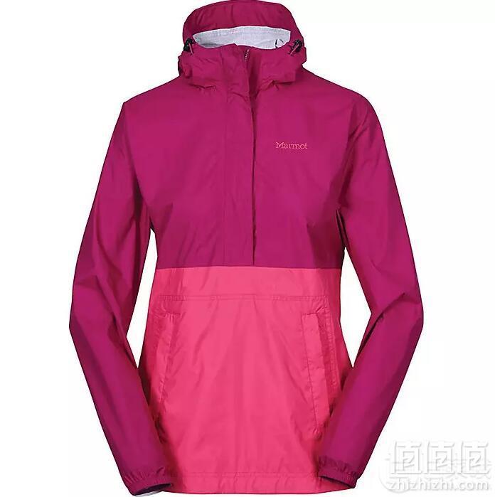 Marmot 土拨鼠 PreCip Anorak 女士半拉链防水夹克 3.1折.99（需用码）到手新低230元