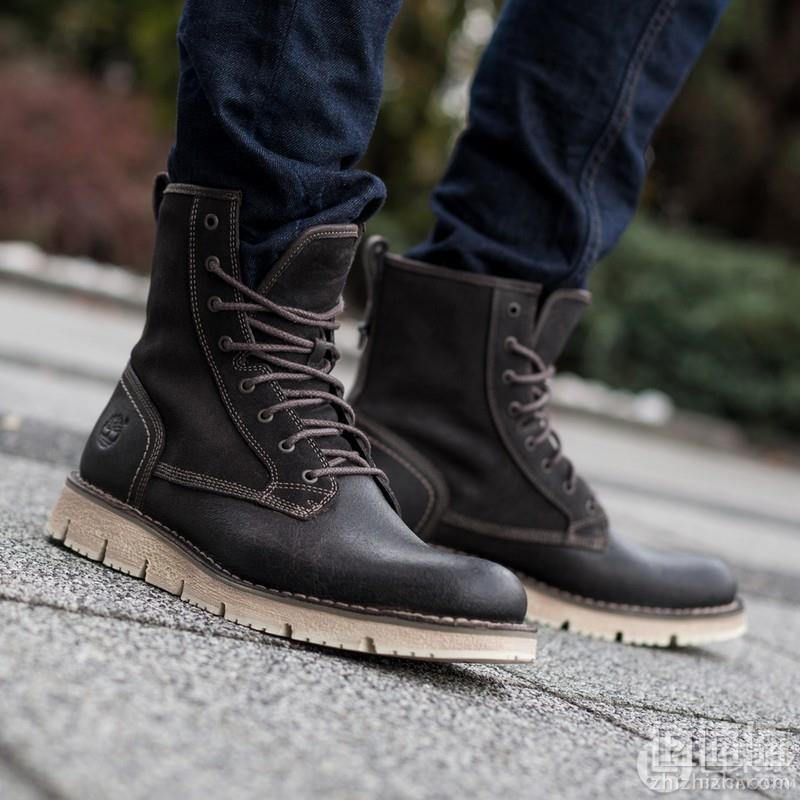限UK7码，Timberland  添柏岚 Westmore 男士8孔系带短靴 Prime会员免费直邮含税到手424元