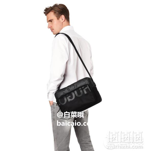 降￥80，HUGO Hugo Boss 雨果·博斯 Tech 男士单肩包 3.2折 Prime会员免费直邮含税到手新低502元