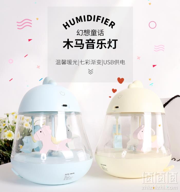得创林 旋转木马音乐灯68元包邮（需用优惠券）