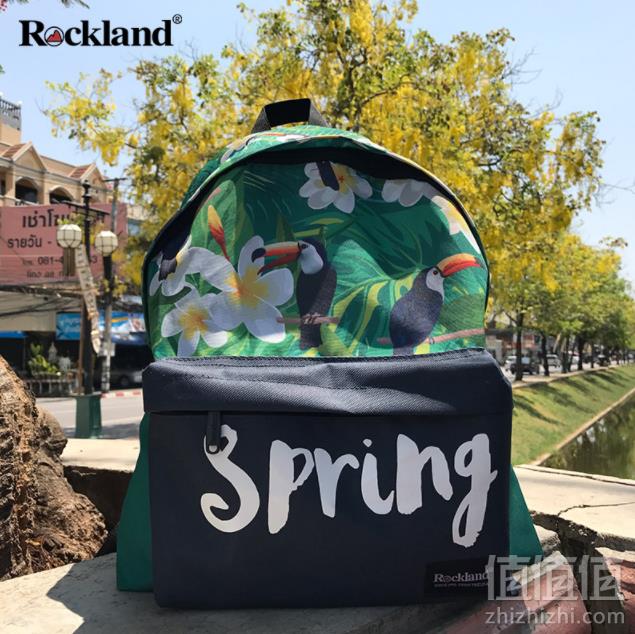 Rockland 洛克兰 Spring系列 女式双肩背包 赠同款迷你包96元包邮（需拼团）