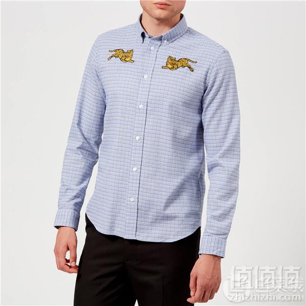 Kenzo 高田贤三 男士虎头纯棉衬衫免费直邮到手731元