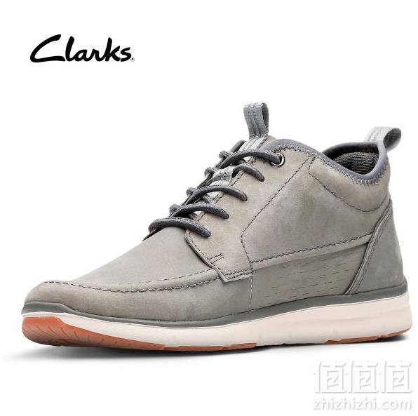 限尺码，Clarks 其乐 Orson Mid 男士真皮系带透气休闲鞋 Prime会员免费直邮含税到手322.89元