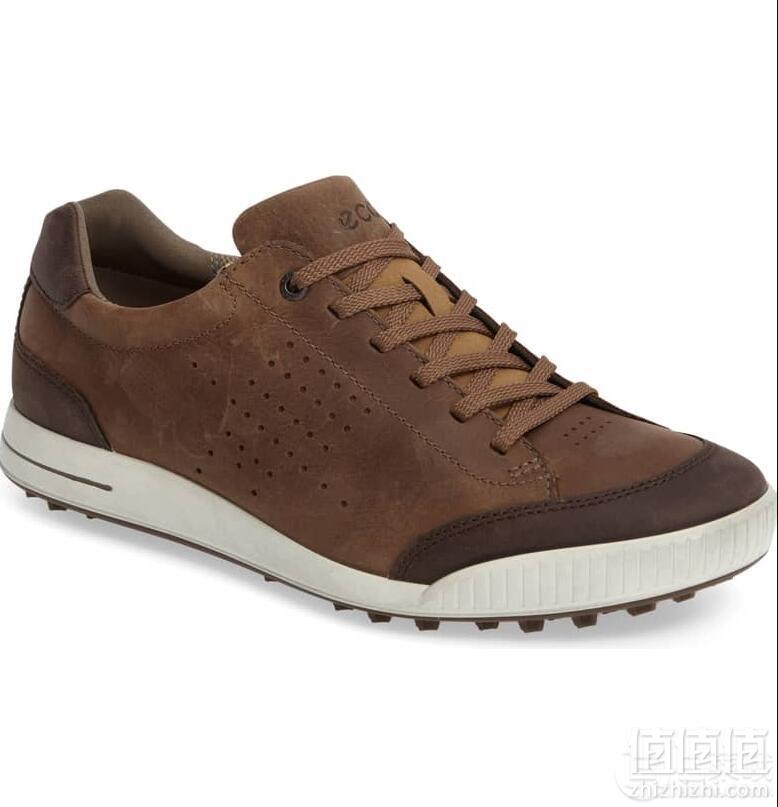 国内折后￥1359，ECCO 爱步 Golf Street高尔夫复古街头 男士头层牛皮户外休闲鞋 .99到手605元