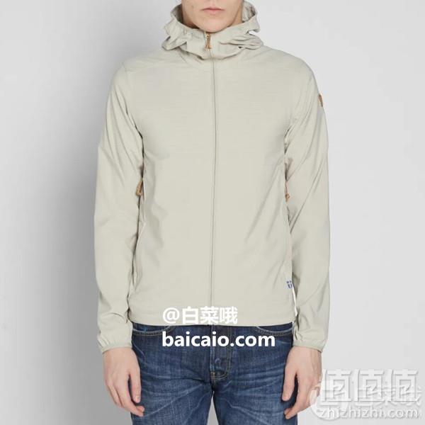 Fjallraven 瑞典北极狐 Abisko 男士防泼水连帽夹克 3.5折 新低.98到手490元（天猫旗舰店1698元）