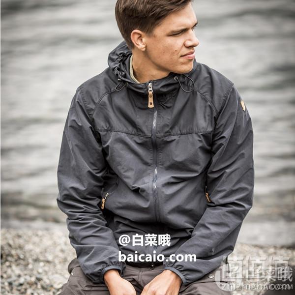 Fjallraven 瑞典北极狐 Abisko 男士防泼水连帽夹克 3.5折 新低.98到手490元（天猫旗舰店1698元）