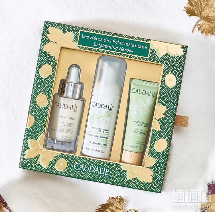 Caudalie 欧缇丽 闪耀明星三件套装（精华液30ml+洁面泡沫50ml+面膜15ml）￡33.12（需用码）凑单免费直邮293元