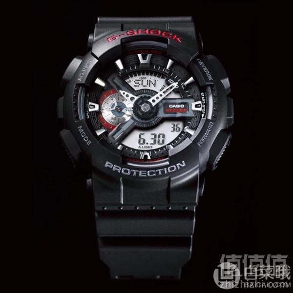 Prime会员专享，Casio 卡西欧 G-Shock系列 GA-110-1A 运动防水防震手表483元包邮包税（下单2件低至458元/件）