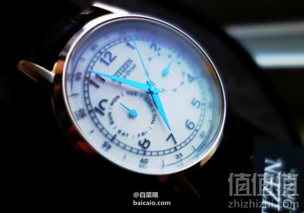 CITIZEN 西铁城 双眼蓝针光动能男表 .99（9.99-15-1）到手￥700