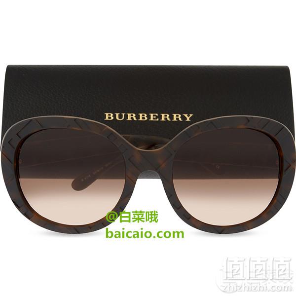 浅库存！意大利产，Burberry 巴宝莉 BE4218 女士时尚太阳镜 Prime会员免费直邮含税到手585元