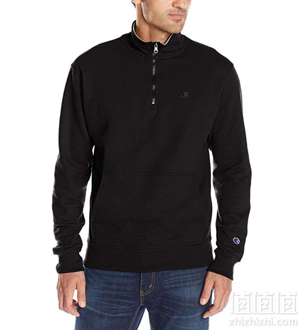 Champion 冠军牌 Powerblend 男士半拉链夹克 S0896 Prime会员凑单免费直邮含税到手155.22元