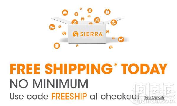 Sierra Trading Post 限时全场无门槛美国境内免运费+清仓区低至1折起限时1天