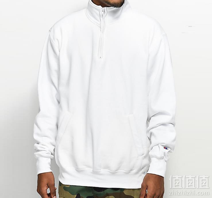 Champion 冠军牌 Powerblend 男士半拉链夹克 S0896 Prime会员凑单免费直邮含税到手155.22元