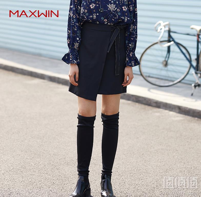 优衣库制造商，Maxwin 马威 女士牛仔半身裙79元包邮（需领券）