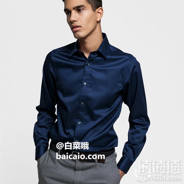 限尺码，Gant 甘特 男士修身长袖衬衫 Prime会员免费直邮含税到手230元（天猫旗舰店折后700元）