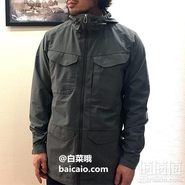 L/XL码，Haglöfs 火柴棍 Bjursas 男士连帽防泼水防风夹克 两色 3.5折 .98到手680
