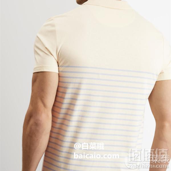 限S码，Lyle & Scott 苏格兰金鹰 Breton 男士纯棉Polo衫 Prime会员凑单免费直邮含税到手198元
