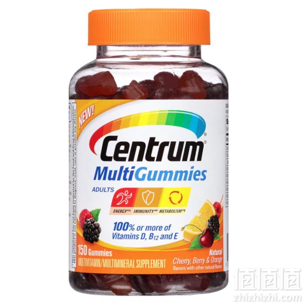Centrum 善存 成人多种维生素和矿物质软糖150粒 Prime会员凑单免费直邮含税到手约78元