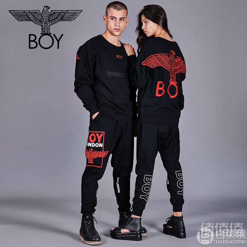 Prime会员专享，明星款潮牌 Boy London 伦敦男孩 Boy Grosgrain 纯棉中性款拉链卫衣2351001新低299元包邮