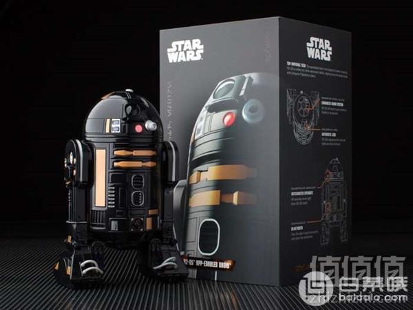 再降￥96！亚马逊限定版，Sphero 星球大战 App智能遥控 R2-Q5机器人 Prime会员免费直邮含税到手新低541.05元