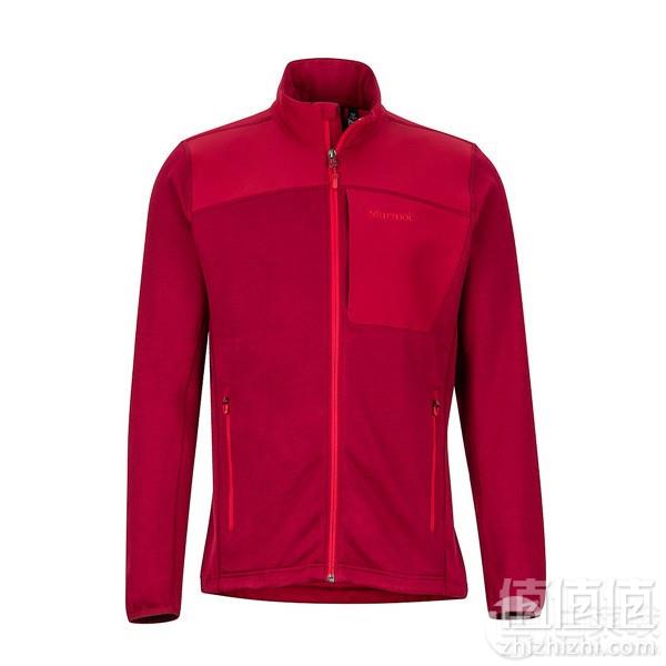 14点结束！两色码全，Marmot 土拨鼠 Outland 男士抓绒夹克 2.9折 .99到手300元（天猫旗舰店折后999元）