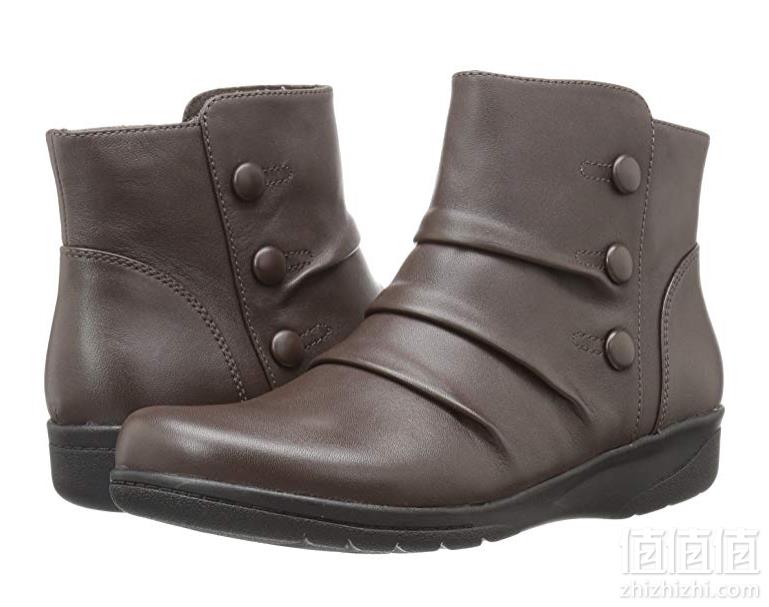 限尺码，Clarks  其乐 Cheyn Anne 女士真皮踝靴 Prime会员凑单免费直邮含税到手185.86元
