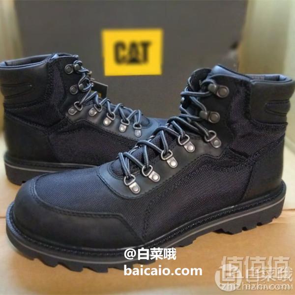 限UK7码，Caterpillar 卡特彼勒 Gridiron Lite 男士经典短靴 Prime会员免费直邮含税到手291元