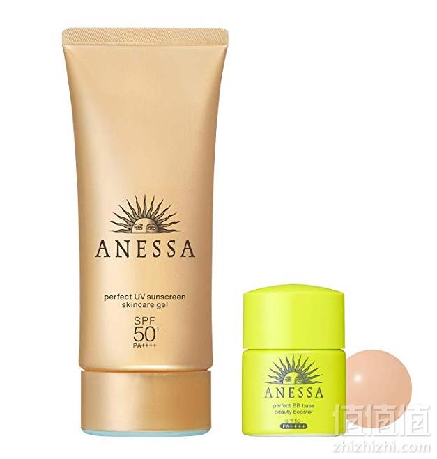 资生堂 ANESSA 安耐晒 小金管新版防晒霜 90g+绿瓶防晒BB霜 7.5ml179元包邮包税