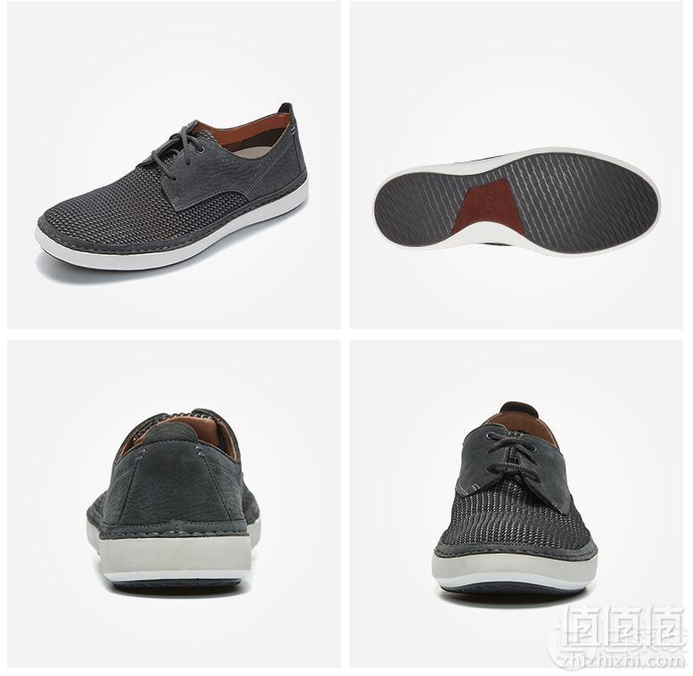 国内￥909，Clarks 其乐 komuter Spark 男士休闲板鞋 Prime会员免费直邮含税到手305元