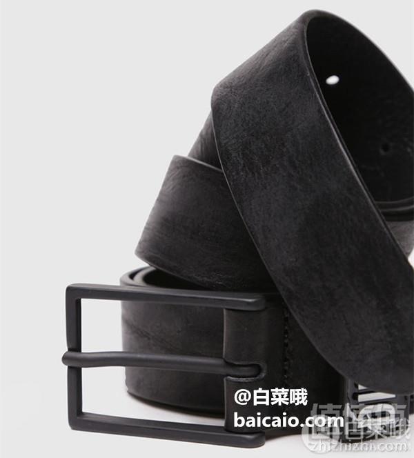 限95码，Diesel 迪赛 B-Mini-Sel 男士牛皮皮带 Prime会员凑单免费直邮含税到手190元