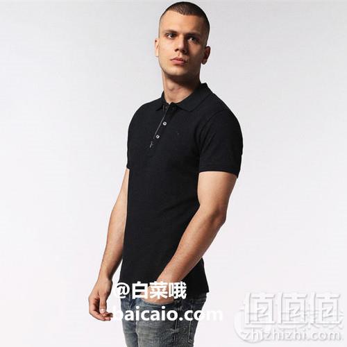 两色码全，Diesel 迪赛 T-Kalars 男士弹力棉修身Polo衫 折后£41.47凑单免费直邮到手364元