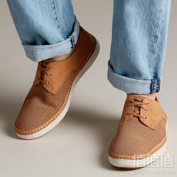 国内￥909，Clarks 其乐 komuter Spark 男士休闲板鞋 Prime会员免费直邮含税到手305元