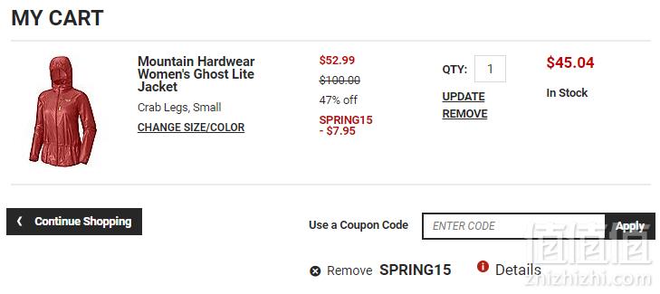 Mountain Hardwear 山浩 Ghost Lite 女士皮肤衣 .04（需用码）到手340元