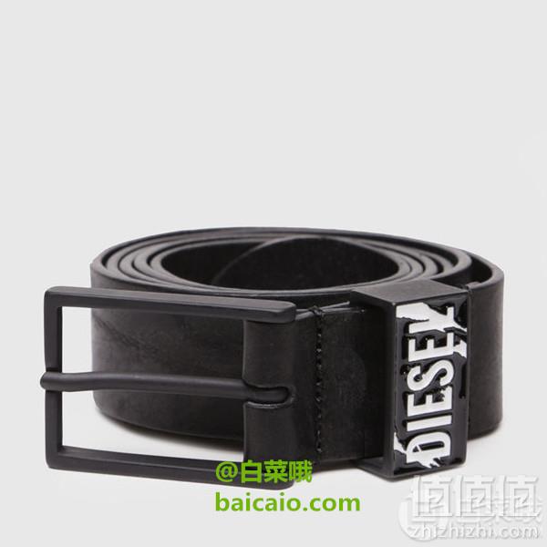 限95码，Diesel 迪赛 B-Mini-Sel 男士牛皮皮带 Prime会员凑单免费直邮含税到手190元