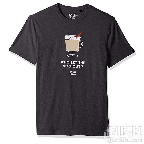 限尺码，Original Penguin 企鹅牌 男士 Happy Hour印花T恤 Prime会员凑单免费直邮到手115.46元