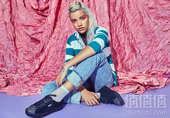 限尺码，PUMA 彪马 Suede Crushed Gem Platform 女士休闲板鞋 Prime会员免费直邮含税到手296.84元